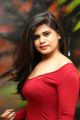 Actress Alekya Angel Red Dress Hot Photos