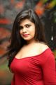 Actress Alekhya Angel Hot Photos in Red Dress