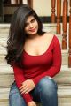 Actress Alekhya Angel Hot Photos in Red Dress