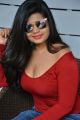 Actress Alekhya Angel Red Dress Hot Photos