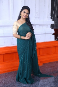 Actress Harika Alekhya Saree Photos