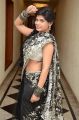 Actress Alekhya Reddy Hot Black Transparent Saree Stills