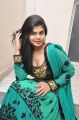 Actress Alekhya Pictures in Green Anarkali Salwar Kameez