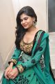 Actress Alekhya Pictures in Green Anarkali Salwar Kameez