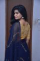 Actress Alekhya Hot in Navy Blue Saree Pics