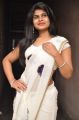 Telugu Actress Alekya Hot Images in White Saree