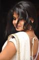 Telugu Actress Alekya in White Saree Hot Images