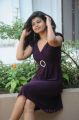 Alekhya Hot Photo Shoot Stills in Dark Violet Dress
