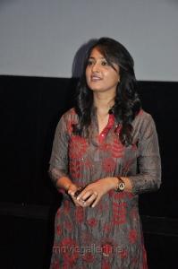 Actress Anushka at Alex Pandian Press Show Stills