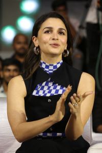 Actress Alia Bhatt Pics @ Jigra Pre Release Event