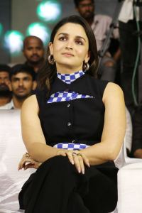 Actress Alia Bhatt Pics @ Jigra Pre Release Event