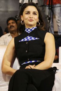 Actress Alia Bhatt Pics @ Jigra Pre Release Event