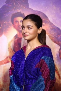 Actress Alia Bhatt Pictures @ Brahmastra Motion Poster Launch