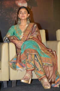 Actress Alia Bhatt Cute Photos in Churidar Dress