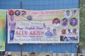 Allu Arjun Birthday 2013 celebrations at Chiranjeevi Blood Bank, Hyderabad