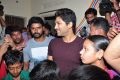 Allu Arjun meets 3 kids suffering from cancer at Make A Wish Foundation