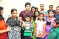 Allu Arjun meets 3 kids suffering from cancer at Make A Wish Foundation