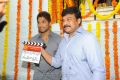 Chiranjeevi at Allu Arjun Surender Reddy Movie Opening Stills