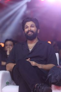 Allu Arjun Latest Stills @ Pushpa WILDFIRE Event Chennai