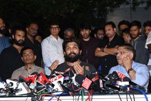 Actor Allu Arjun Press Meet Stills