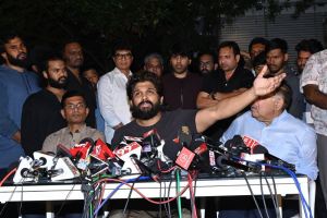 Actor Allu Arjun Press Meet Stills