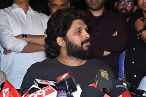 Actor Allu Arjun Press Meet Stills