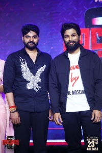 Sree Vishnu, Allu Arjun @ Alluri Movie Pre Release Event Stills