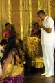 AVM Saravanan at ALS Nachiappan Son Wedding Reception Photos