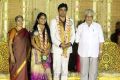 Editor Mohan at ALS Nachiappan Son Wedding Reception Photos