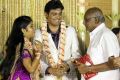 SP Muthuraman at ALS Nachiappan Son Wedding Reception Photos