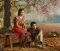 Mia George, Sathya in Amara Kaaviyam Movie Stills