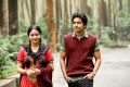 Mia George, Sathya in Amara Kaaviyam Movie Stills