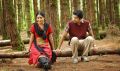 Mia George, Sathya in Amara Kaaviyam Movie Stills