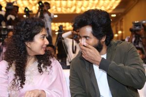 Sai Pallavi, Sivakarthikeyan @ Amaran Movie Pre Release Event Stills