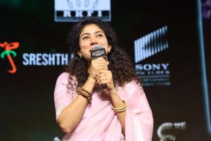 Actress Sai Pallavi @ Amaran Movie Pre Release Event Stills