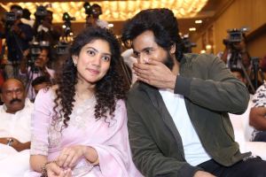 Sai Pallavi, Sivakarthikeyan @ Amaran Movie Pre Release Event Stills