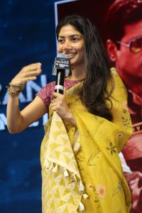 Heroine Sai Pallavi @ Amaran Movie Success Meet Stills