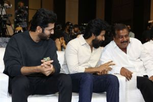 Nithiin, Sivakarthikeyan, Sudhakar Reddy @ Amaran Movie Success Meet Stills