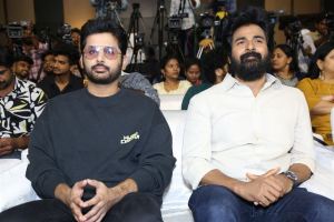 Nithiin, Sivakarthikeyan @ Amaran Movie Success Meet Stills