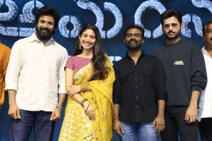 Sivakarthikeyan, Sai Pallavi, Rajkumar Periasamy, Nithiin @ Amaran Movie Success Meet Stills