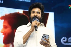 Hero Sivakarthikeyan @ Amaran Movie Success Meet Stills