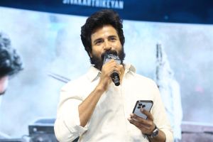 Hero Sivakarthikeyan @ Amaran Movie Success Meet Stills