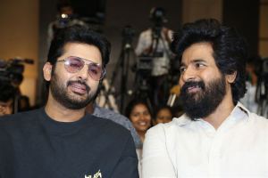 Nithiin, Sivakarthikeyan @ Amaran Movie Success Meet Stills