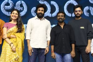 Sai Pallavi, Sivakarthikeyan, Rajkumar Periasamy, Nithiin @ Amaran Movie Success Meet Stills