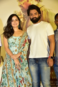 Ashika Ranganath, Nandamuri Kalyan Ram @ Amigos Movie Press Meet Stills