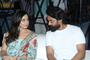 Ashika Ranganath, Nandamuri Kalyan Ram @ Amigos Movie Press Meet Stills