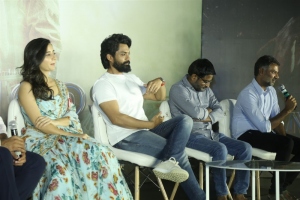 Ashika Ranganath, Nandamuri Kalyan Ram @ Amigos Movie Press Meet Stills