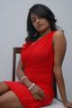 Telugu Actress Amitha Rao in Red Dress Hot Photos