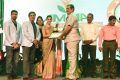 V.Raja Sekhar recieveing the best coach award