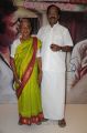 Tamilaruvi Manian with Mother at Ammavin Kaippesi Movie Audio Launch Photos